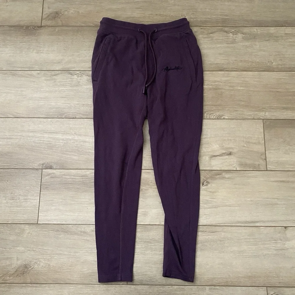 Alphalete Joggers Women's Size Small Purple Drawstring Athletic Sweats Pants - Picture 1 of 6